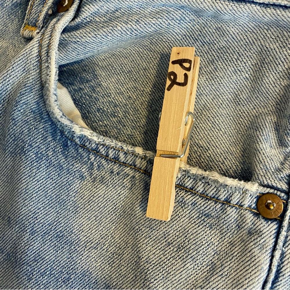 Agolde Riley High Rise Straight Crop in‎ Shatter size 29 - Picture 8 of 8